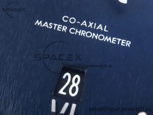 Omega De Ville Date SS MKF 1:1 Best Edition Blue Dial Roman Marker on Black Leather Strap A8800 - Image 10