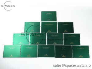 ROLEX BOX AND PAPERS SET NEW VERSION WARRANTY CARD - Image 2