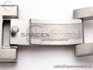 Audermars Piguet Royal Oak 37mm 15450 SS IPF Best Edition Gray Dial on SS Bracelet SA3120 Super Clone - Image 30