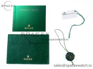 ROLEX BOX AND PAPERS SET NEW VERSION WARRANTY CARD - Image 4