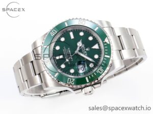 Rolex Submariner 116610 LV Green Ceramic C+S 904L 1:1 Best Edition on SS Bracelet SA3135 - Image 5