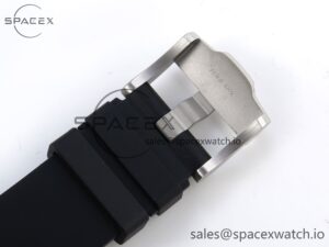 AUDEMARS PIGUET ROYAL OAK OFFSHORE 42MM SS BLACK CERAMIC BEZEL APF 1:1 BEST EDITION WHITE/SILVER DIAL ON BLACK RUBBER STRAP A7750 - Image 26