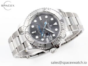 Rolex Yacht-Master 126622 904L Steel C+SF 1:1 Best Edition Gray Dial on SS Bracelet VR3235 - Image 6