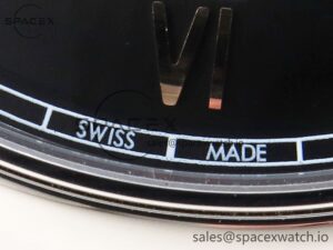Omega De Ville Date SS MKF 1:1 Best Edition Black Dial Roman Marker on Black Leather Strap A8800 - Image 11
