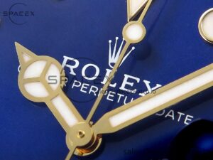 Rolex Submariner 116618 LB Blue Ceramic YG Plated 904L Steel Clean 1:1 Best Edition VR3135 - Image 9