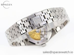 Audermars Piguet Royal Oak 37mm 15450 SS IPF Best Edition Blue Dial on SS Bracelet SA3120 Super Clone - Image 15