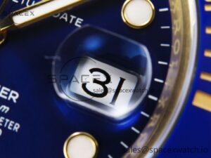 Rolex Submariner 116618 LB Blue Ceramic YG Plated 904L Steel Clean 1:1 Best Edition VR3135 - Image 11
