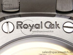 Audermars Piguet Royal Oak 37mm 15450 SS IPF Best Edition Gray Dial on SS Bracelet SA3120 Super Clone - Image 27