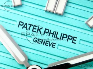 PATEK PHILIPPE Nautilus 5711 DIW Carbon DIWF 1:1 Best Edition Tiffany Blue Textured Dial on Carbon/PVD Bracelet 324CS - Image 9