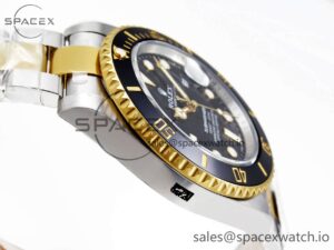 Rolex Submariner 116613 LN Black Ceramic Clean 1:1 Best Edition 904L SS Case and Bracelet VR3135 - Image 8