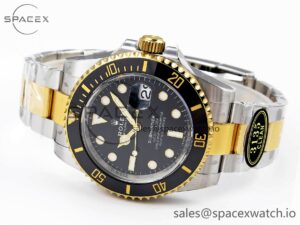 Rolex Submariner 116613 LN Black Ceramic Clean 1:1 Best Edition 904L SS Case and Bracelet VR3135 - Image 5
