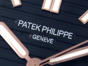 PATEK PHILIPPE NAUTILUS 5711 DIW CARBON DIWF 1:1 BEST EDITION BLACK TEXTURED DIAL ON CARBON/RG BRACELET 324CS - Image 9