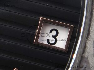 PATEK PHILIPPE NAUTILUS 5711 DIW CARBON DIWF 1:1 BEST EDITION BLACK TEXTURED DIAL ON CARBON/RG BRACELET 324CS - Image 10