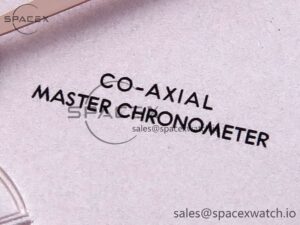 Omega De Ville Power Reserve SS MKF 1:1 Best Edition Purple Dial on Black Leather Strap A8810 - Image 10