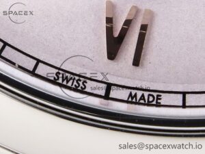 Omega De Ville Power Reserve SS MKF 1:1 Best Edition Purple Dial on Black Leather Strap A8810 - Image 12