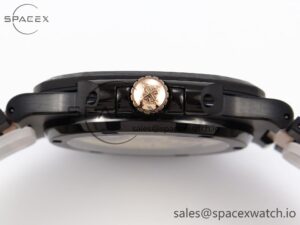 PATEK PHILIPPE NAUTILUS 5711 DIW CARBON DIWF 1:1 BEST EDITION BLACK TEXTURED DIAL ON CARBON/RG BRACELET 324CS - Image 13