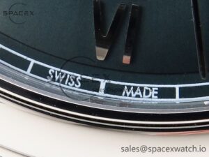 Omega De Ville Date SS MKF 1:1 Best Edition Dark Grey Dial Roman Marker on Black Leather Strap A8800 - Image 11