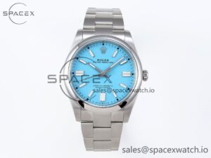 Rolex Oyster Perpetual 124300 41mm VSF 1:1 Best Edition 904L Steel Tiffany Blue Dial VS3235