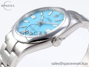 Rolex Oyster Perpetual 124300 41mm VSF 1:1 Best Edition 904L Steel Tiffany Blue Dial VS3235 - Image 7