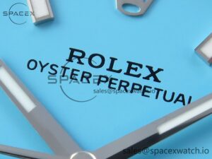 Rolex Oyster Perpetual 124300 41mm VSF 1:1 Best Edition 904L Steel Tiffany Blue Dial VS3235 - Image 9