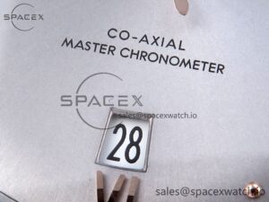 Omega De Ville Date SS MKF 1:1 Best Edition Grey Dial Roman Marker on Black Leather Strap A8800 - Image 10