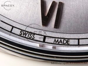 Omega De Ville Date SS MKF 1:1 Best Edition Grey Dial Roman Marker on Black Leather Strap A8800 - Image 11