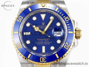 Rolex Submariner 116613 LB Blue Ceramic Clean 1:1 Best Edition 904L SS Case and Bracelet VR3135 - Image 2