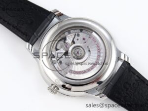 Omega De Ville Date SS MKF 1:1 Best Edition Grey Dial Roman Marker on Black Leather Strap A8800 - Image 15