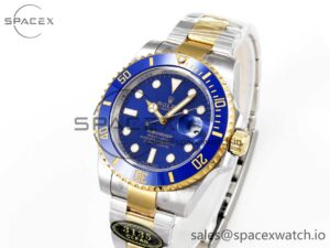 Rolex Submariner 116613 LB Blue Ceramic Clean 1:1 Best Edition 904L SS Case and Bracelet VR3135 - Image 4