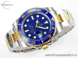 Rolex Submariner 116613 LB Blue Ceramic Clean 1:1 Best Edition 904L SS Case and Bracelet VR3135 - Image 6