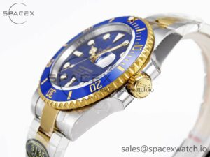Rolex Submariner 116613 LB Blue Ceramic Clean 1:1 Best Edition 904L SS Case and Bracelet VR3135 - Image 7