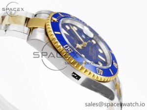 Rolex Submariner 116613 LB Blue Ceramic Clean 1:1 Best Edition 904L SS Case and Bracelet VR3135 - Image 8