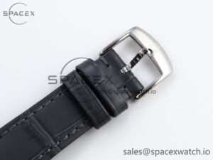 Omega De Ville Date SS MKF 1:1 Best Edition Grey Dial Roman Marker on Black Leather Strap A8800 - Image 24