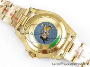 Rolex Submariner 116618 LB Blue Ceramic YG Plated 904L Steel Clean 1:1 Best Edition VR3135 - Image 16