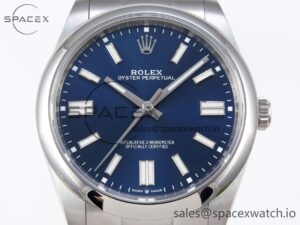 Rolex Oyster Perpetual 124300 41mm VSF 1:1 Best Edition 904L Steel Blue Dial VS3235 - Image 2
