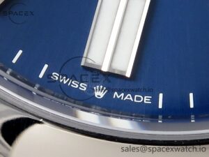 Rolex Oyster Perpetual 124300 41mm VSF 1:1 Best Edition 904L Steel Blue Dial VS3235 - Image 11