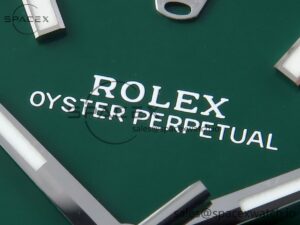 Rolex Oyster Perpetual 124300 41mm VSF 1:1 Best Edition 904L Steel Green Dial VS3235 - Image 9
