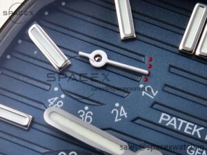 PATEK PHILIPPE NAUTILUS 5712 SS VSV 1:1 BEST EDITION BLUE DIAL ON SS BRACELET A240 SUPER CLONE V2 - Image 10