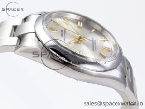 Rolex Oyster Perpetual 126000 36mm VSF 1:1 Best Edition 904L Steel Silver Dial VS3235 - Image 8