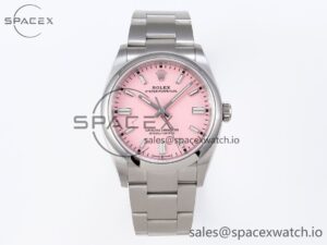 Rolex Oyster Perpetual 126000 36mm VSF 1:1 Best Edition 904L Steel Pink Dial VS3235