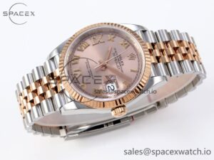 Rolex DateJust 36 SS/RG 126231 VSF 1:1 Best Edition 904L Steel RG Dial on Jubilee Bracelet VS3235 - Image 6