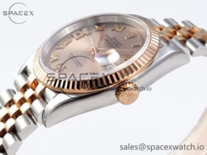 Rolex DateJust 36 SS/RG 126231 VSF 1:1 Best Edition 904L Steel RG Dial on Jubilee Bracelet VS3235 - Image 7