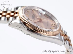 Rolex DateJust 36 SS/RG 126231 VSF 1:1 Best Edition 904L Steel RG Dial on Jubilee Bracelet VS3235 - Image 8
