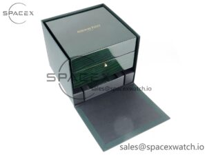 AUDEMARS PIGUET NEW GREEN WOODEN WATCH BOX AND PAPERS IMPORTANT NOTE - Image 5