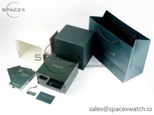 AUDEMARS PIGUET NEW GREEN WOODEN WATCH BOX AND PAPERS IMPORTANT NOTE - Image 8
