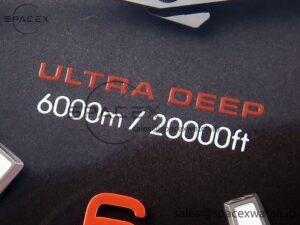 Omega Seamaster 6000M Ultra Deep SS VSF 1:1 Best Edition Brown Dial Orange Bezel on SS Bracelet A8912 Super Clone - Image 10