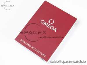 OMEGA WOODEN BOXSET WITH PAPERS & CARDS IMPORTANT NOTE - Image 15