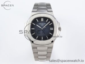 Patek Philippe Nautilus 5711/1A PPF 1:1 Best Edition Blue Textured Dial on SS Bracelet 324CS V4