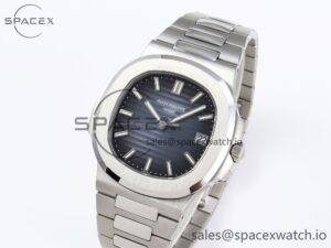 Patek Philippe Nautilus 5711/1A PPF 1:1 Best Edition Blue Textured Dial on SS Bracelet 324CS V4 - Image 4