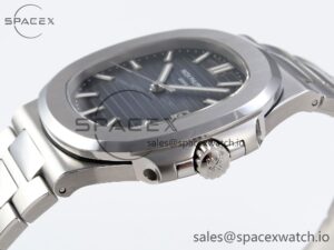 Patek Philippe Nautilus 5711/1A PPF 1:1 Best Edition Blue Textured Dial on SS Bracelet 324CS V4 - Image 7